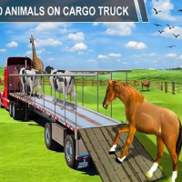 Animal Cargo Transporter Truck Game 3D