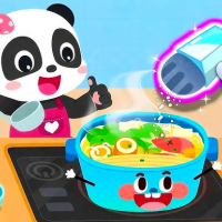 Baby Panda Magic Kitchen