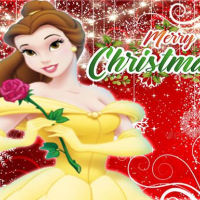 Belle Princess Christmas Sweater Dress Up