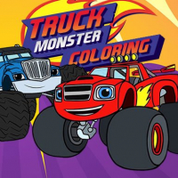 Blaze Monster Truck Coloring Book