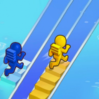 Bridge Ladder Race Stair game