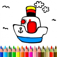 BTS Boat Coloring