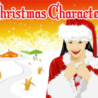 Christmas Characters Slide