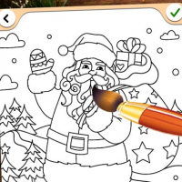 Christmas Coloring Game