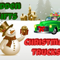 Christmas Trucks Hidden Gifts