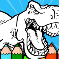 Coloring Dinos For Kids