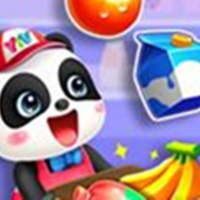 Cute Panda Supermarket - Fun Shopping