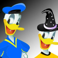 Donald Duck Dressup