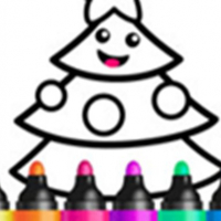 Drawing Christmas For Kids - Draw & Color