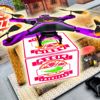 Drone Pizza Delivery Simulator 