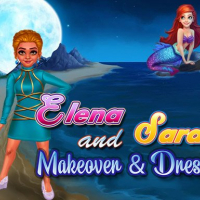 Elena and Sarah Makeover and Dressup