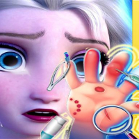 Elsa Hand Doctor - Fun Games for Girls Online