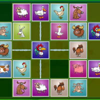 Farm Animals Matching Puzzles