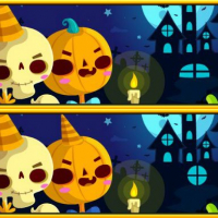 Find Differences Halloween