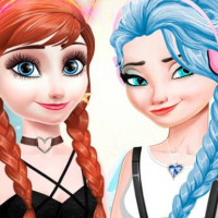 Frozen Dress Up Makeup