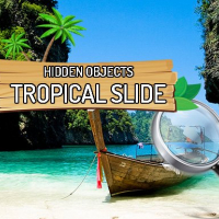 Hidden Objects Tropical Slide