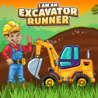 I am an Excavator Runner Game