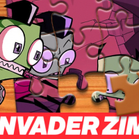 Invader Zim Enter the Florpus Jigsaw Puzzle