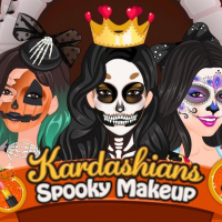 Kardashians Spooky Make Up