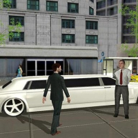 Limo Taxi Driving Simulator : Limousine Car Games