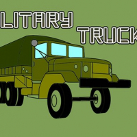 Military Trucks Coloring