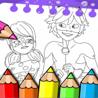 Miraculous Ladybug Coloring Book