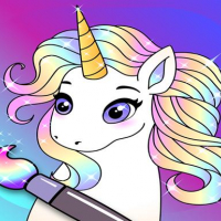 My Little Unicorn: Unicorn Coloring Book For Kids