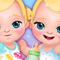 My New Baby Twins - Baby Care Game