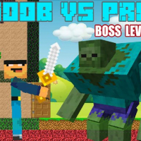 Noob vs Pro - Boss Levels