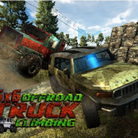 Offroad 6x6 Jeep Driving