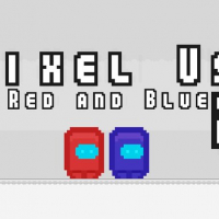 Pixel Us Red and Blue 2