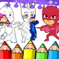 PJ Masks Coloring Book