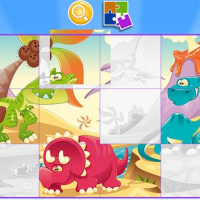 Puzzle Game Cartoon