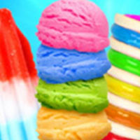 Rainbow Ice Cream And Popsicles - Icy Dessert Make