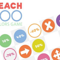 Reach 100 : Colors Game 