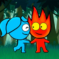 Red boy and Blue Girl Forest Adventure