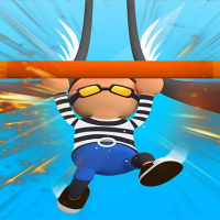 Roof Run Rails Man - railing challenge Game online