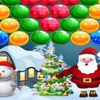 Santa Christmas Bubble Shooter Ferme Games