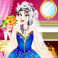 Sleeping Princess Wedding Dress up