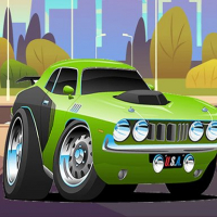 Speedy Muscle Cars Jigsaw