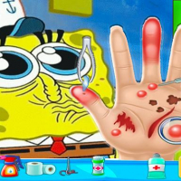 Spongebob Hand Doctor Game Online - Hospital Surge