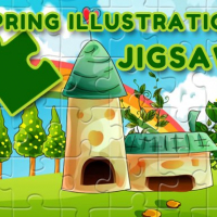 Spring Illustration Puzzle