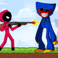 Stickman vs Poppy Army