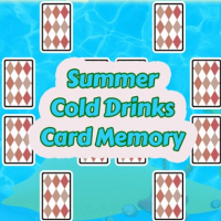 Summer Cold Drinks Card Memory