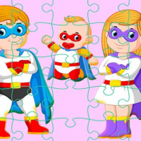 Super Hero Family Jigsaw