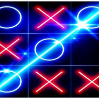 Tic Tac Toe Glow - Arabian night