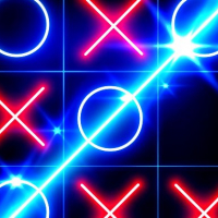 Tic Tac Toe glow - Free Puzzle Game