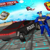 US Police CyberTruck Chase